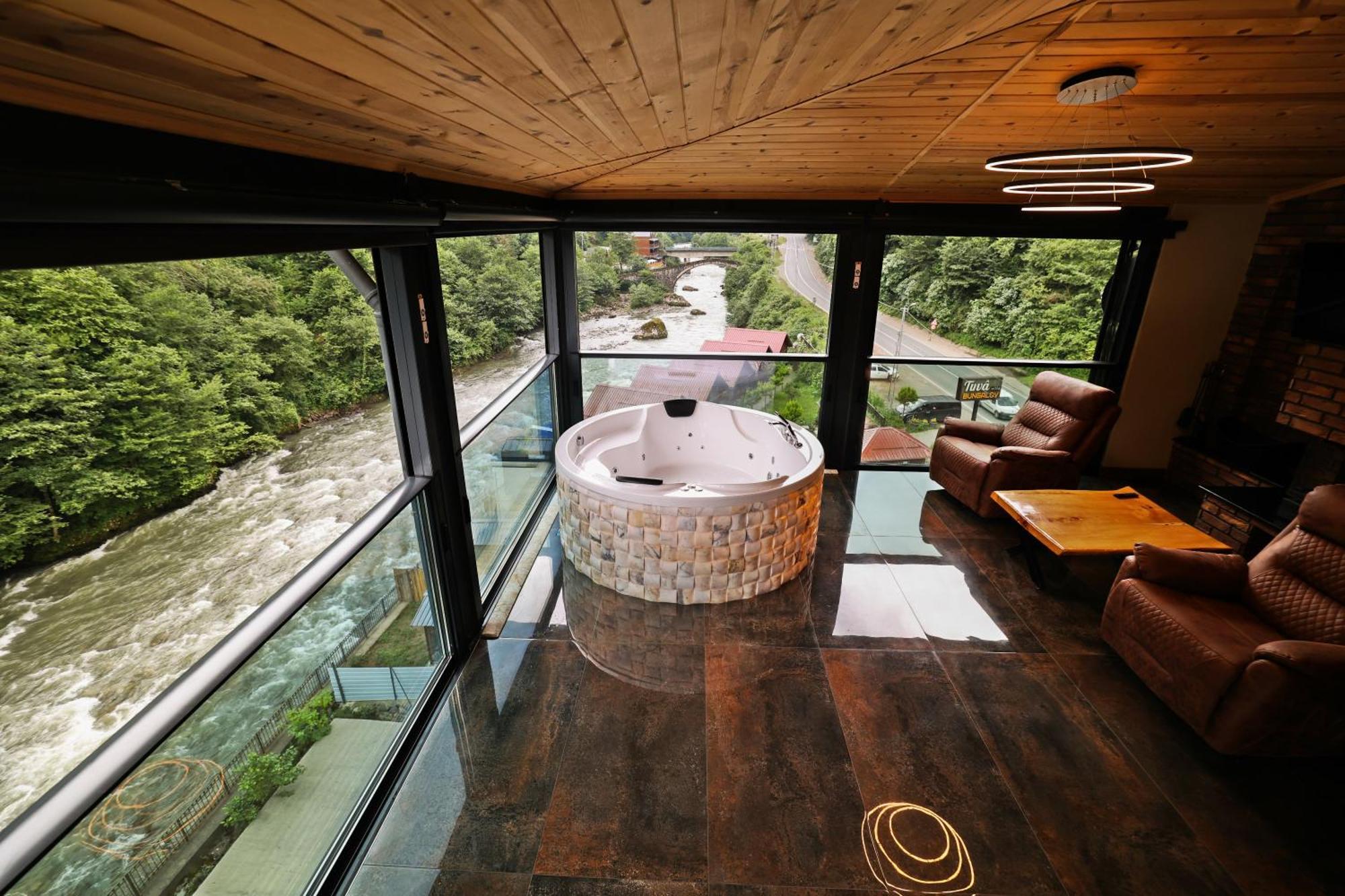 Çamlıhemşin Tuva Villa Bungalov מראה חיצוני תמונה